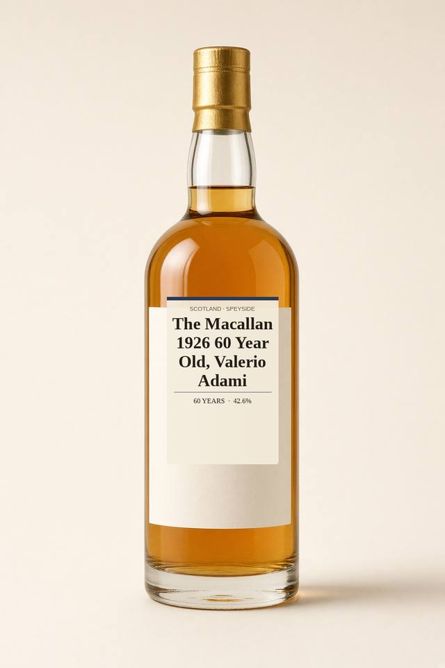 The Macallan 1926 60 Year Old, Valerio Adami
